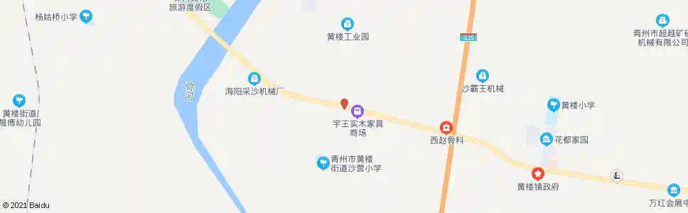 潍坊凤凰店(青州)_公交站地图_潍坊公交_妙搜公交查询2025