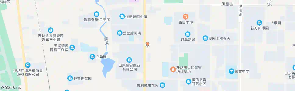 潍坊第十八加油站_公交站地图_潍坊公交_妙搜公交查询2025