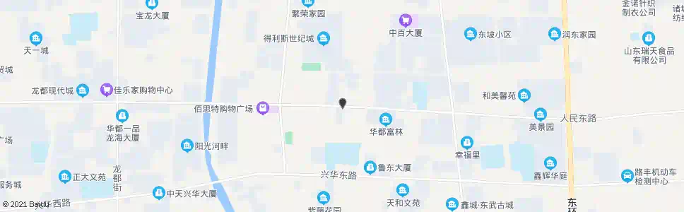 潍坊市工商银行_公交站地图_潍坊公交_妙搜公交查询2025
