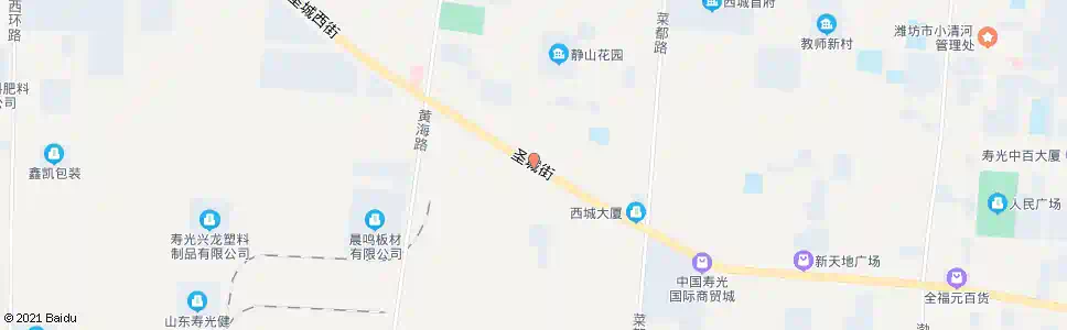 潍坊仉家汽修城_公交站地图_潍坊公交_妙搜公交查询2025