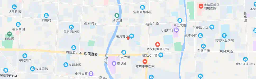潍坊佳乐家四平店_公交站地图_潍坊公交_妙搜公交查询2025
