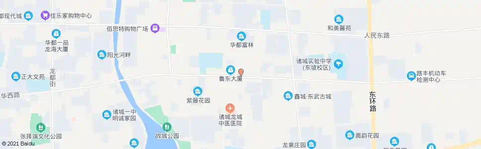潍坊诸城市公安局_公交站地图_潍坊公交_妙搜公交查询2025
