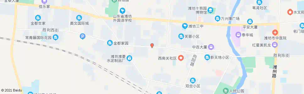 潍坊永安路口_公交站地图_潍坊公交_妙搜公交查询2025