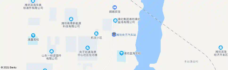 潍坊滨海区央子汽车站_公交站地图_潍坊公交_妙搜公交查询2025