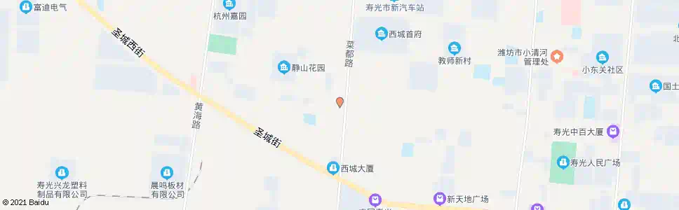 潍坊友明茶叶_公交站地图_潍坊公交_妙搜公交查询2025