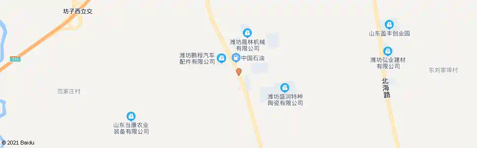 潍坊柳沟_公交站地图_潍坊公交_妙搜公交查询2025