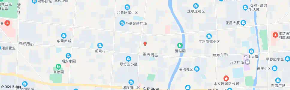 潍坊北宫南街_公交站地图_潍坊公交_妙搜公交查询2025