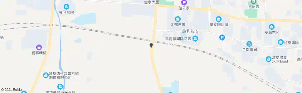 潍坊潍昌路长松路口_公交站地图_潍坊公交_妙搜公交查询2025