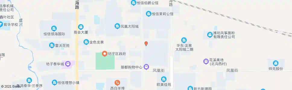 潍坊海正新苑_公交站地图_潍坊公交_妙搜公交查询2025