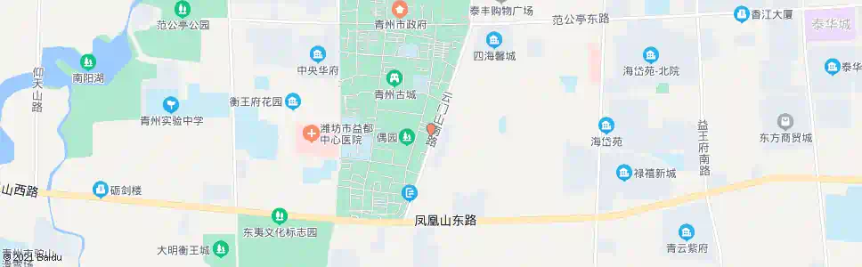 潍坊穆斯林小区_公交站地图_潍坊公交_妙搜公交查询2025