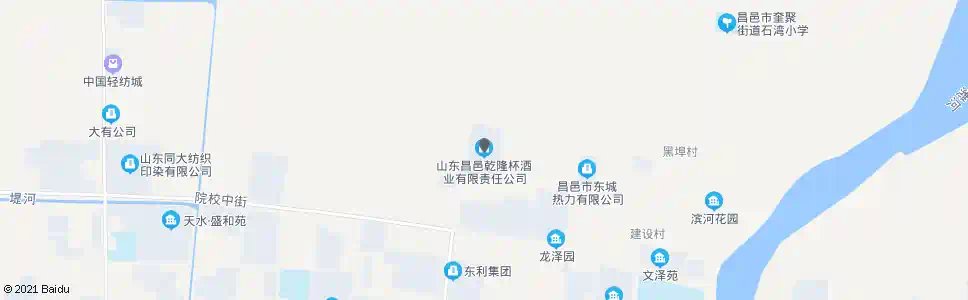 潍坊乾隆杯酒业_公交站地图_潍坊公交_妙搜公交查询2025
