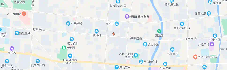 潍坊月河路福寿街路口(佳乐家福寿店)_公交站地图_潍坊公交_妙搜公交查询2025