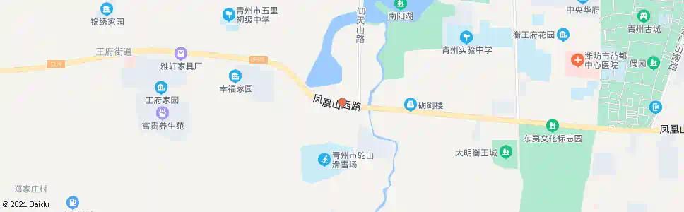 潍坊下圈村_公交站地图_潍坊公交_妙搜公交查询2025