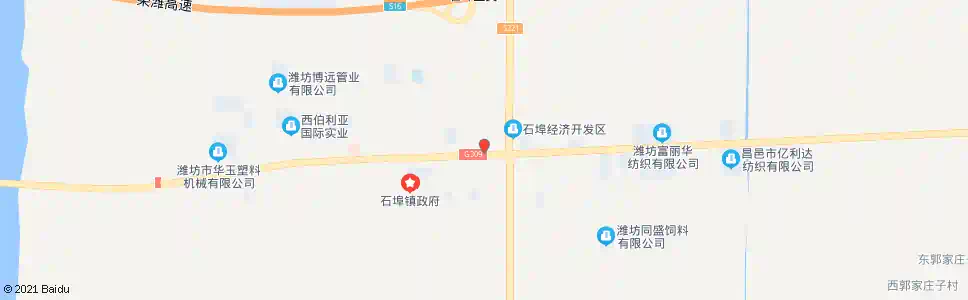 潍坊前石埠_公交站地图_潍坊公交_妙搜公交查询2025
