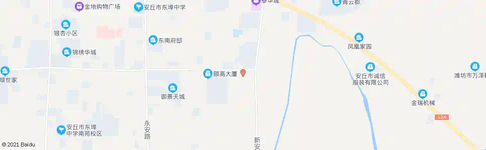 潍坊安丘_公交站地图_潍坊公交_妙搜公交查询2025