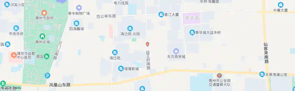 潍坊天山花园_公交站地图_潍坊公交_妙搜公交查询2025