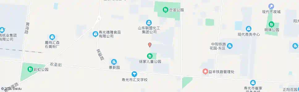 潍坊三友圣锦花园_公交站地图_潍坊公交_妙搜公交查询2025