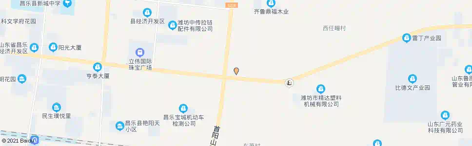 潍坊邢家河_公交站地图_潍坊公交_妙搜公交查询2025