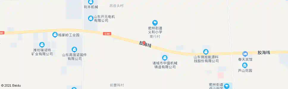 潍坊后曹阵村_公交站地图_潍坊公交_妙搜公交查询2025