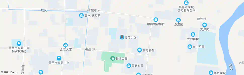 潍坊北苑小区(昌邑)_公交站地图_潍坊公交_妙搜公交查询2025