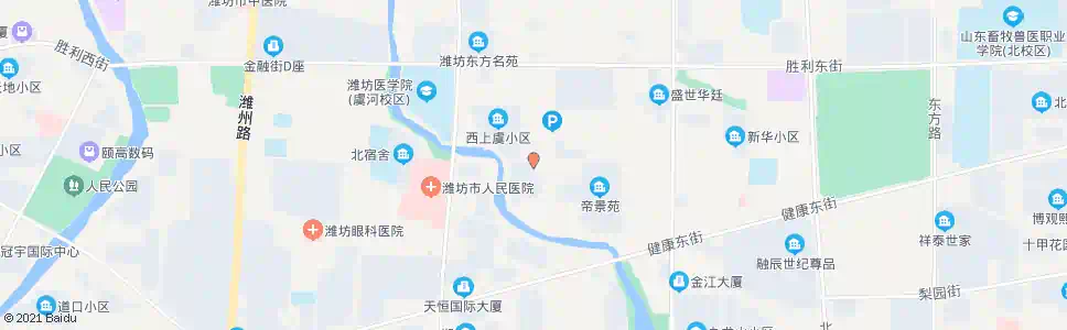 潍坊盛世豪庭_公交站地图_潍坊公交_妙搜公交查询2025