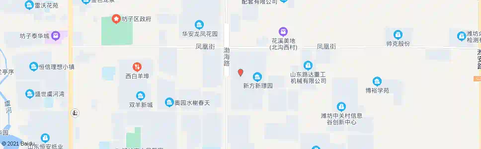 潍坊新怡园小区_公交站地图_潍坊公交_妙搜公交查询2025