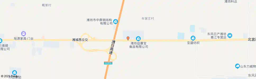 潍坊鲁鑫防水有限公司_公交站地图_潍坊公交_妙搜公交查询2025