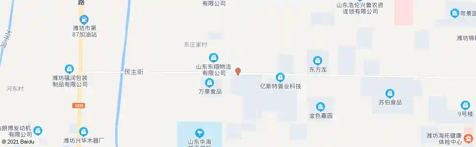 潍坊长松路口_公交站地图_潍坊公交_妙搜公交查询2025