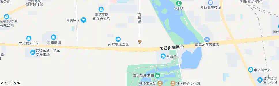 潍坊城南武家_公交站地图_潍坊公交_妙搜公交查询2025