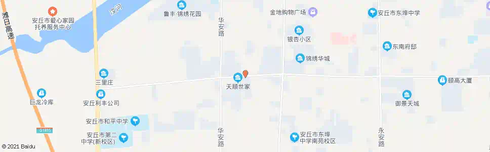 潍坊兴安街道卫生院_公交站地图_潍坊公交_妙搜公交查询2025