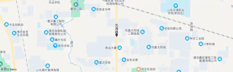 潍坊福田雷沃重工_公交站地图_潍坊公交_妙搜公交查询2025