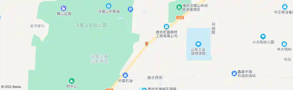 潍坊二甲王村_公交站地图_潍坊公交_妙搜公交查询2025
