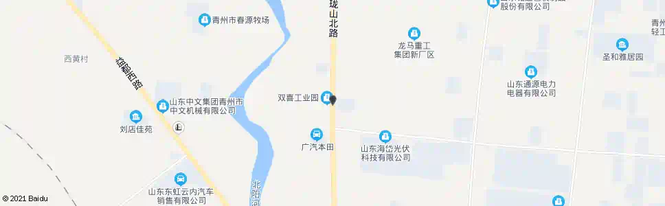 潍坊郎家庄_公交站地图_潍坊公交_妙搜公交查询2025