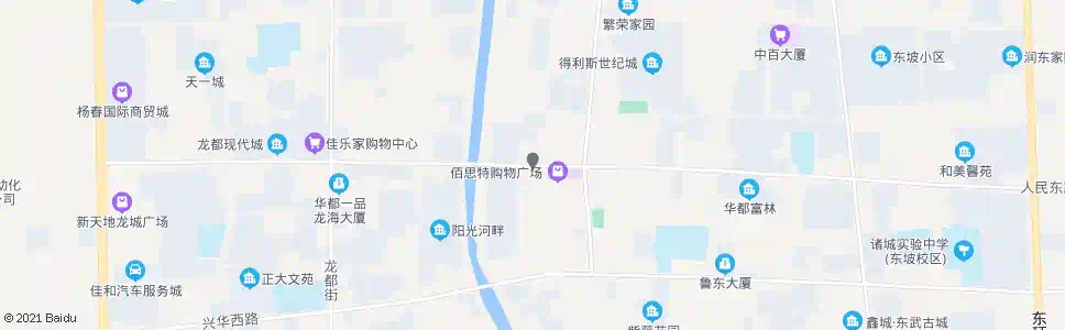 潍坊龙城_公交站地图_潍坊公交_妙搜公交查询2025