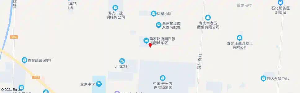 潍坊小尧村_公交站地图_潍坊公交_妙搜公交查询2025