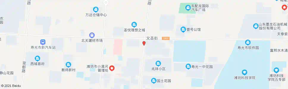 潍坊中阳银海花园_公交站地图_潍坊公交_妙搜公交查询2025