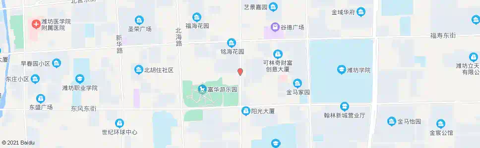 潍坊富华新村_公交站地图_潍坊公交_妙搜公交查询2025