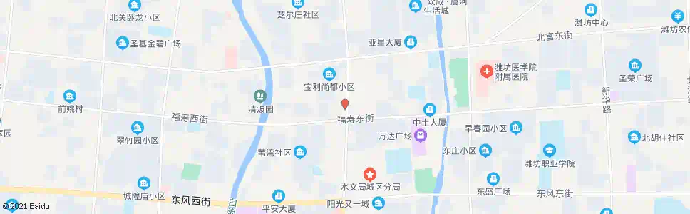 潍坊潍坊嵌银厂_公交站地图_潍坊公交_妙搜公交查询2025