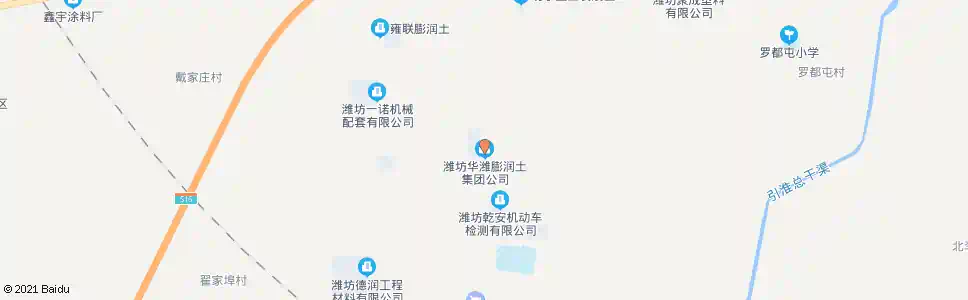 潍坊天益膨润土有限公司_公交站地图_潍坊公交_妙搜公交查询2025