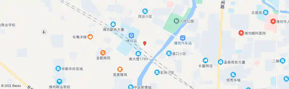 潍坊有明茶业_公交站地图_潍坊公交_妙搜公交查询2025