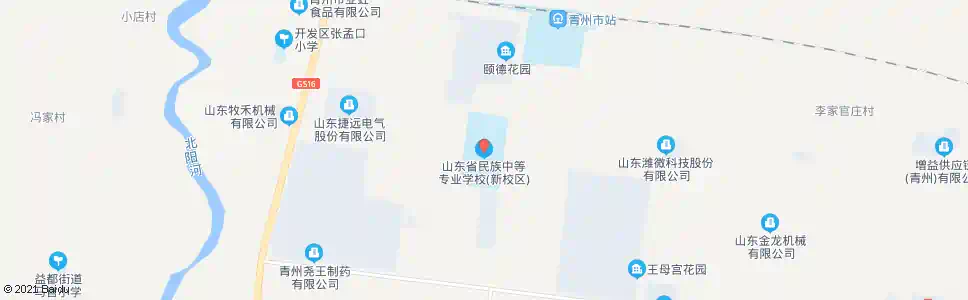 潍坊民族中专_公交站地图_潍坊公交_妙搜公交查询2025
