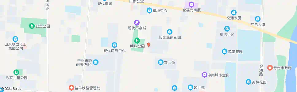 潍坊四季花园_公交站地图_潍坊公交_妙搜公交查询2025