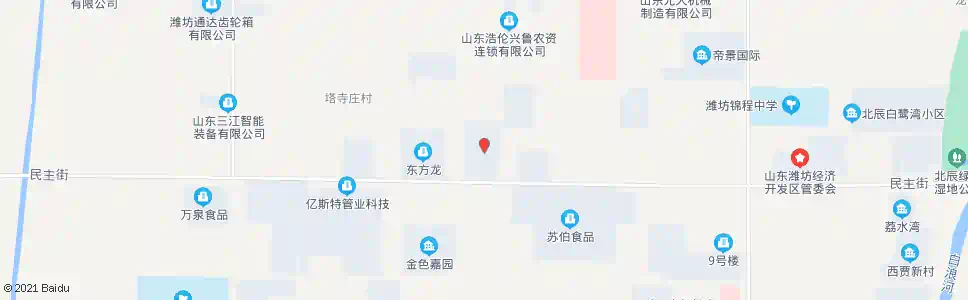 潍坊欧兰雅木业_公交站地图_潍坊公交_妙搜公交查询2025