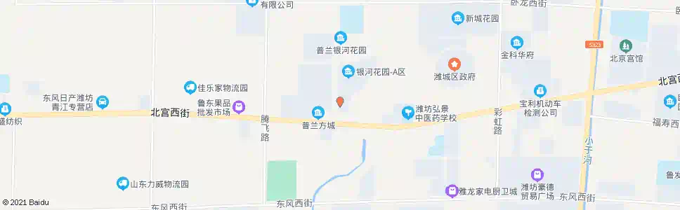 潍坊科润银河花园(崔家)_公交站地图_潍坊公交_妙搜公交查询2025