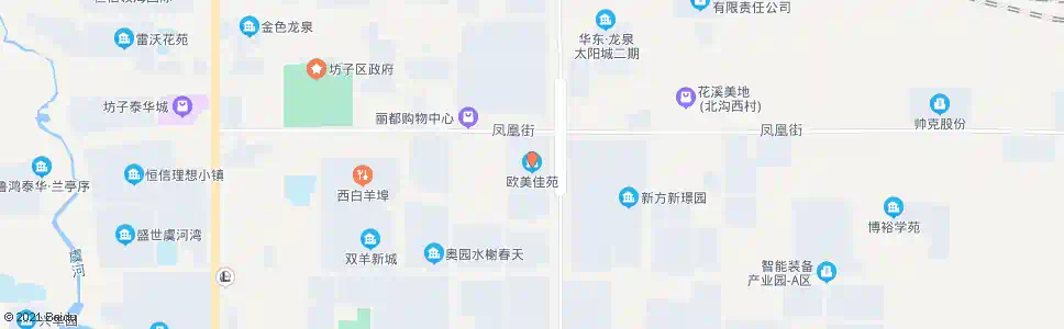 潍坊欧美佳苑_公交站地图_潍坊公交_妙搜公交查询2025