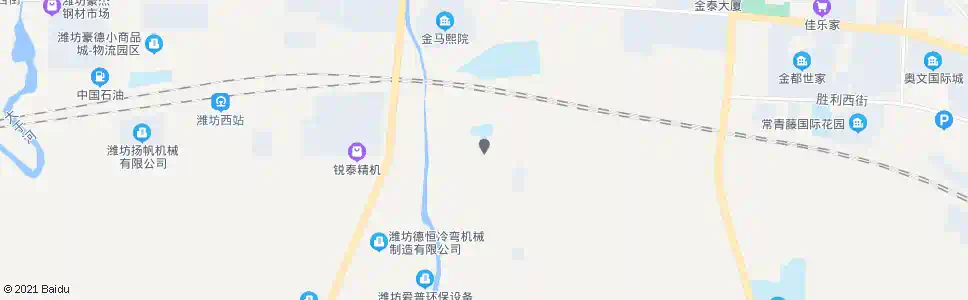 潍坊北小圩河_公交站地图_潍坊公交_妙搜公交查询2025