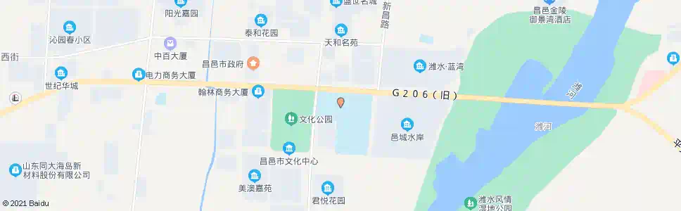 潍坊文山中学东_公交站地图_潍坊公交_妙搜公交查询2025