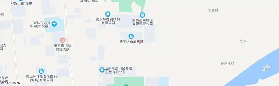潍坊亚东公司_公交站地图_潍坊公交_妙搜公交查询2025