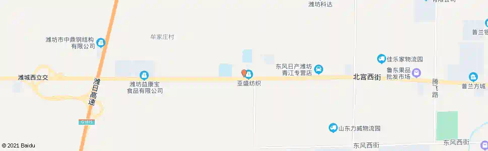 潍坊潘里(交通培训学校)_公交站地图_潍坊公交_妙搜公交查询2025