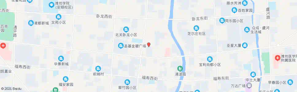 潍坊第一职业中专_公交站地图_潍坊公交_妙搜公交查询2025